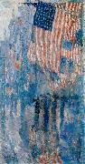 Childe Hassam The Avenue in the Rain Spain oil painting artist